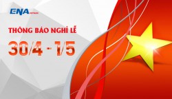 Thông báo lịch nghỉ lễ 30/04 VÀ 01/05/2019